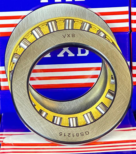 81215M Cylindrical Roller Thrust Bearing 75x110x27mm - Bronze Cage