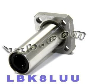 8mm Long Square Flanged Bushing Linear Motion