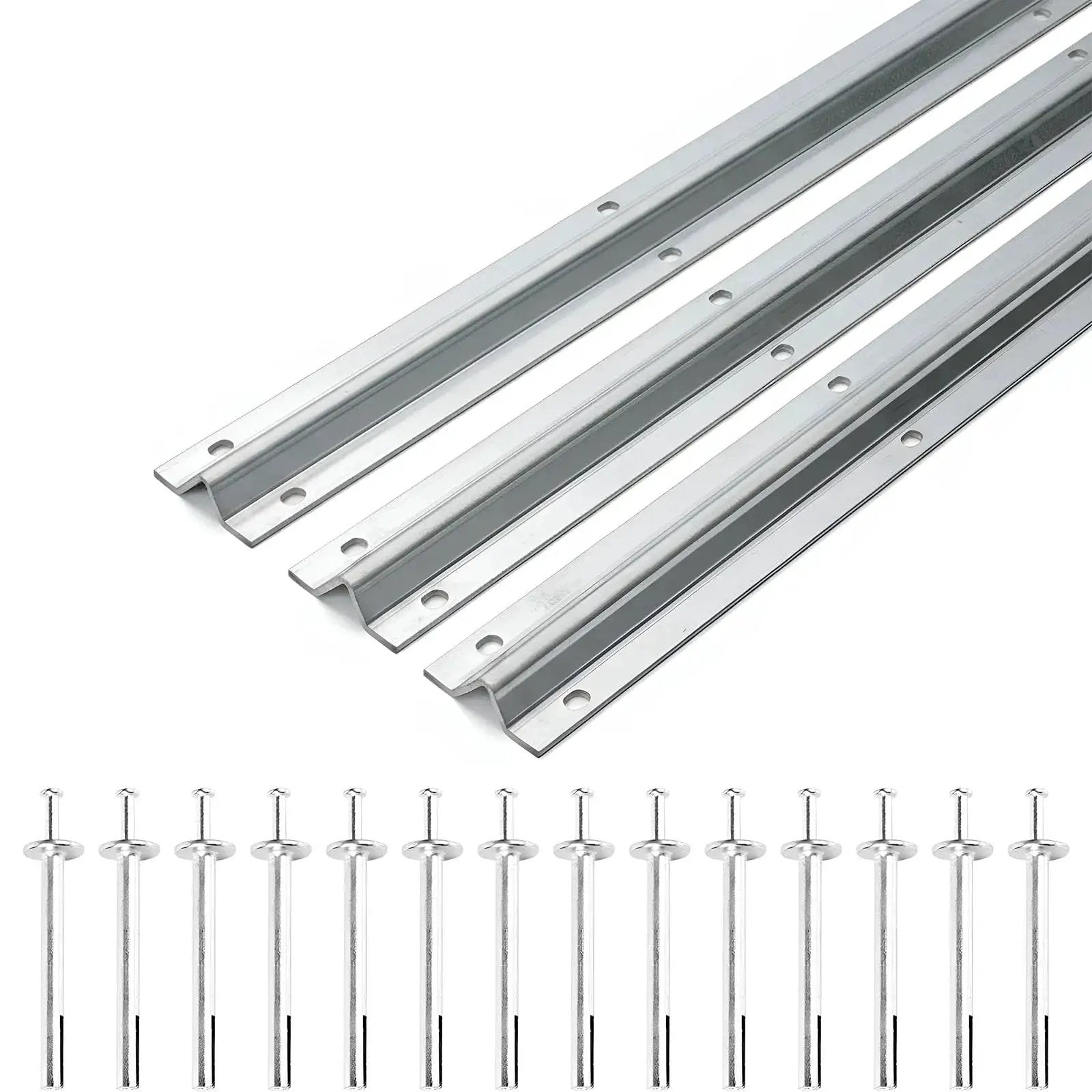 9 Ft V Track Galvanized Inverted Track For Sliding Gat...
