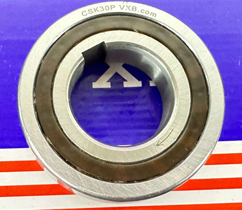 CSK30P One-Way Bearing Sprag Freewheel Clutch Bearing - One inner Ring Key-way