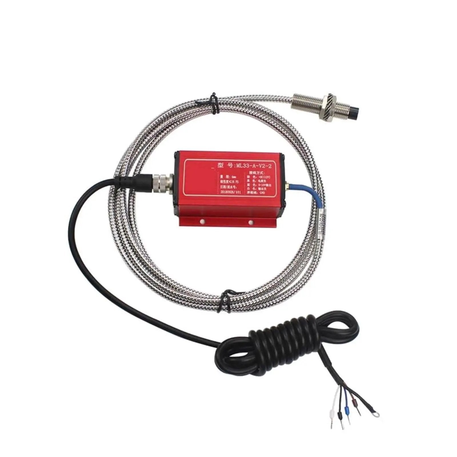 Non Contact Eddy Current Displacement Sensor With 1mm ...