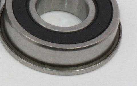 F6003-2RS Flanged Sealed Miniature Ball Bearing 17x35x10mm