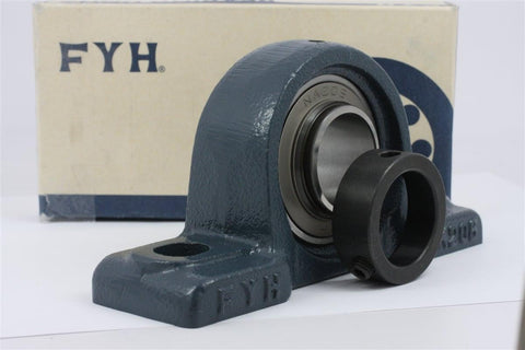 FYH Bearing NAPK207-20 1 1/4" Pillow Block - Eccentric Locking Collar