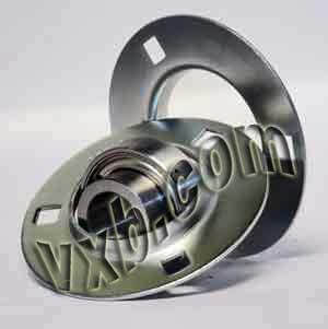 FYH SBPF207-22 Pressed Steel Housing Bearing 3-Bolt Flanged Mounted