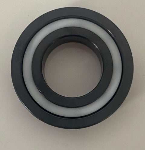 Full Ceramic R16 SI3N4/SI3N4 PTFE Full Ceramic Bearing - 1" ID x 2" OD x 1/2" Width