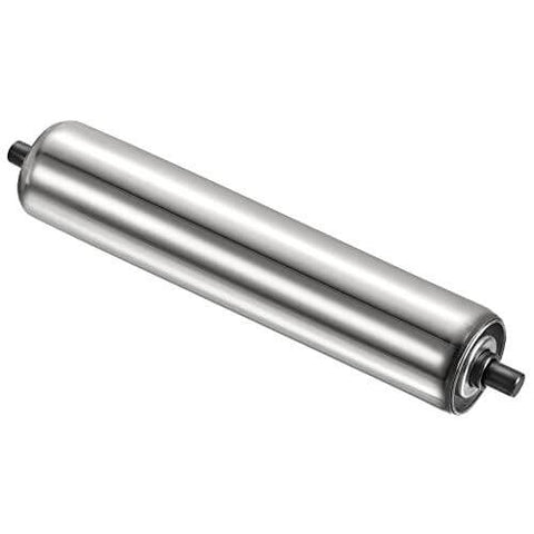 Gravity Conveyor Roller 2" Diameter 12" inch Long Stainless Steel