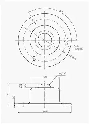 IS-19S IGUCHI made in Japan Ball Transfer Unit