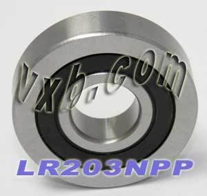 LR203NPP Track Roller Bearing 17x47x12mm - Sealed Cam Follower