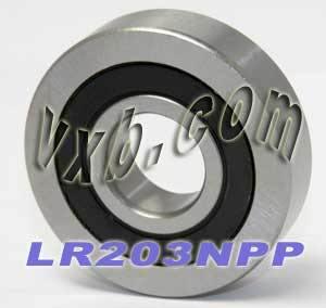 LR203NPP Track Roller Bearing 17x47x12mm - Sealed Cam Follower