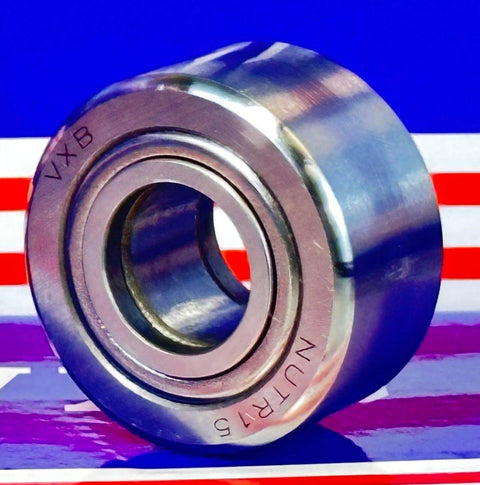 NUTR15 Flat Yoke Roller Bearing 15x35x18mm