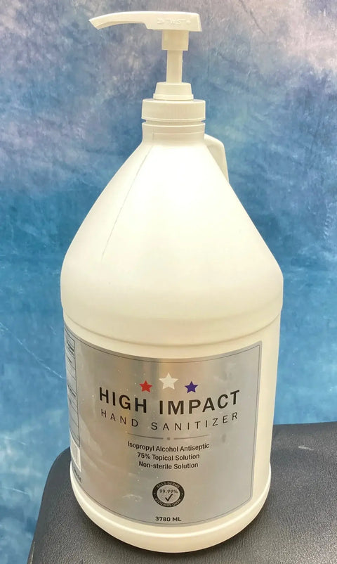 One Gallon Gel Hand Sanitizer : Kills 99.9% of Germs Isoproyl Alcohol 75% Made in USA