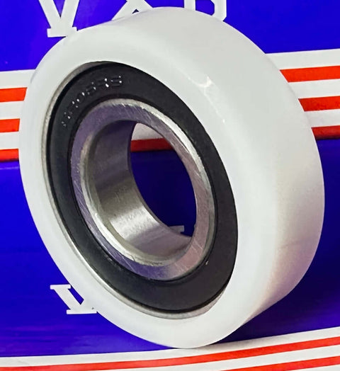POM10x40x10-2RS White Plastic Bearing 10x40x10mm Bearing