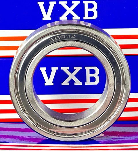S6011ZZ Food Grade Stainless Steel Ball Bearing