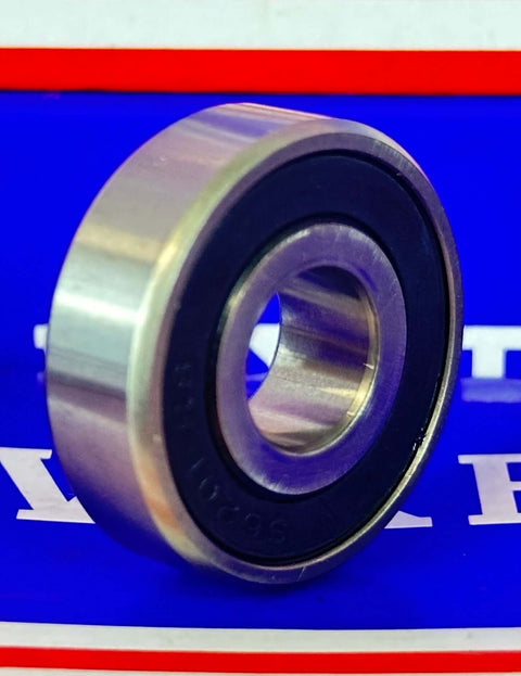 S6201-2RS Stainless Steel Hybrid Bearing 12x32x10mm Ceramic Balls Sealed Bearing