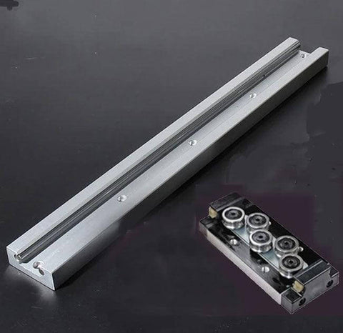 SGR15 13' feet Compact Linear Motion Guide Rail 13 Feet Long + SGB15UU-5 Bearing Block