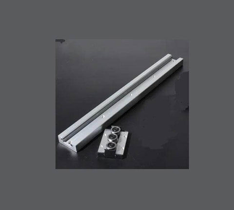 SGR15 2' Feet Compact Linear Motion Guide Rail 2 Feet Long + SGB15UU-3 Bearing Block
