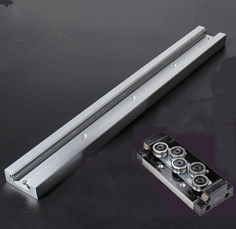 SGR15 4' feet Compact Linear Motion Guide Rail 4 Feet Long + SGB15UU-5 Bearing Block