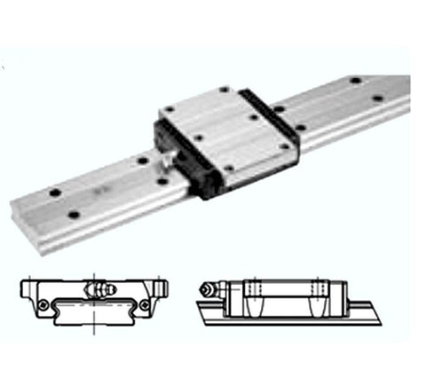 SGW21TEB NB made in Japan 21mm Miniature Square Slide Unit Block - Seals Linear Motion