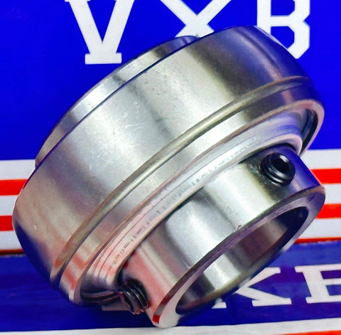 SSUC206-18 Stainless Steel Bore 1 1/8" Axle Bearing Insert Mounted Bearing
