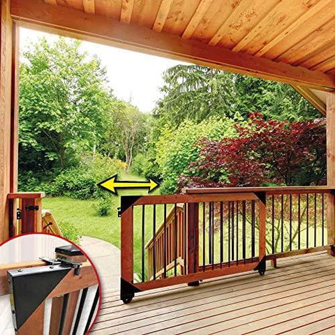 Sliding Gate Hardware Kit Black