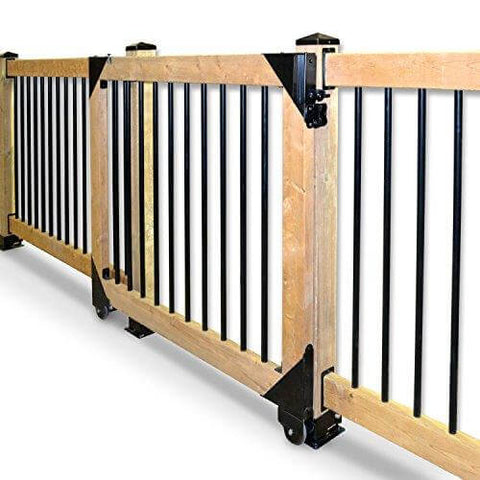 Sliding Gate Hardware Kit Black