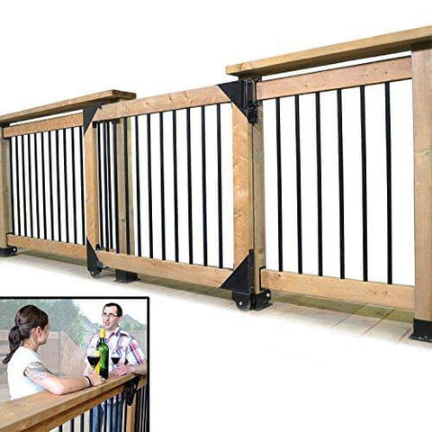 Sliding Gate Hardware Kit Black