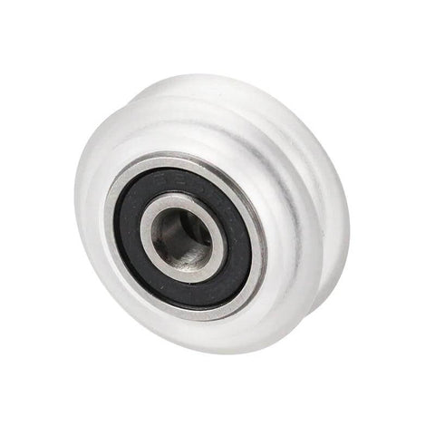 V Shape Linear Motion Guideway 5x24x10mm Clear Track V-Slot Profile Roller Bearing