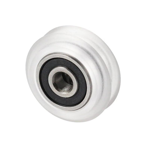 V Shape Linear Motion Guideway 8x24x10mm Clear Track V-Slot Profile Roller Bearing