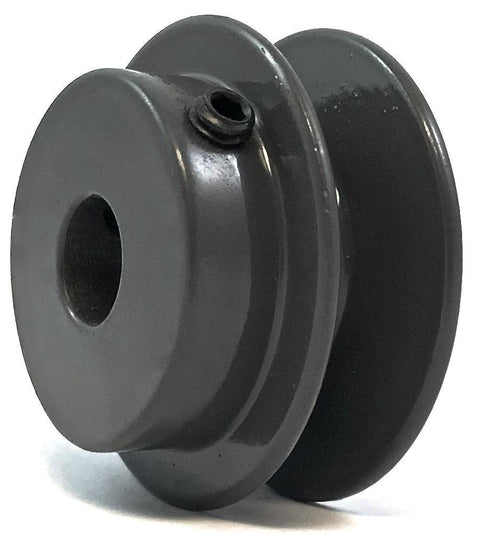 AK30 1/2" Bore Cast Iron Solid Sheave Pulley for V-belt size 3L, 4L OD: 3" ID: 1/2" AK3012 - VXB Ball Bearings