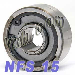 ASNU15 One-Way 15x42x18 Bearing Support Required Backstop Clutch