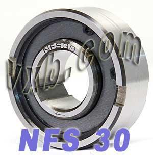ASNU30 One-Way 30x72x27 Bearing Support Required Backstop Clutch