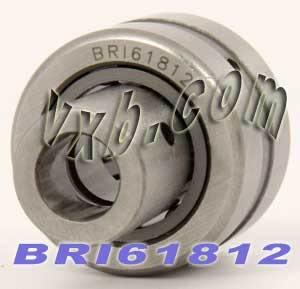 BRI61812 Needle Roller Bearing 3/8" x 1-1/8" x 3/4 inch