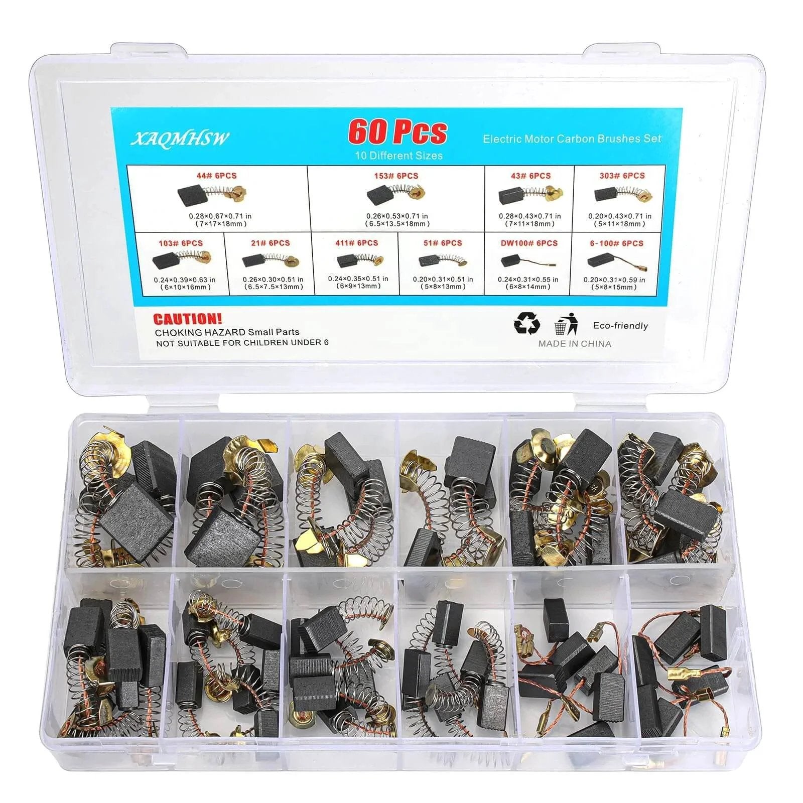 electric motor carbon brushes set - 60 Pcs Quality Par...