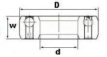 CSK30PP-2RS One-Way Bearing Sealed Sprag Freewheel Clutch