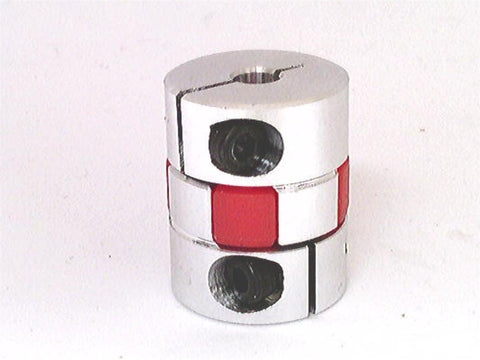 D20-L25 3mm to 6.35mm Jaw type Flexible Coupling