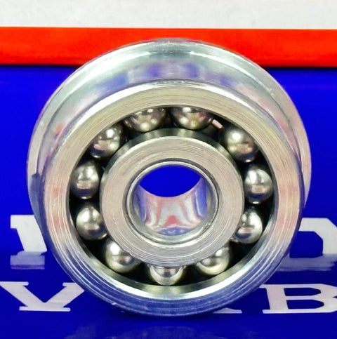 F1244 Flanged Bearing - Full Complement - 3/8x1 3/8x1/2"