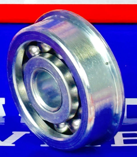 F1244 Flanged Bearing - Full Complement - 3/8x1 3/8x1/2"