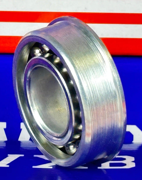 F2452 Flanged Bearing - Full Complement - 3/4x1 5/8x9/16 Inch