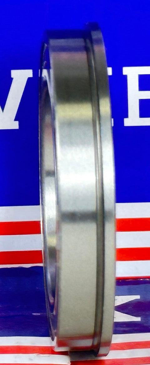F6910ZZ Flanged Bearing 50x72x12 Metal 50mm Bore