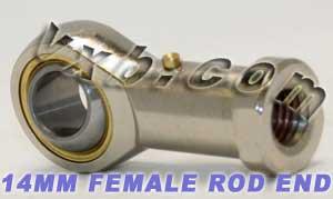 Female Rod End 14mm PHS14L Left hand Bearing