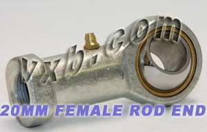 Female Rod End 20mm PHS20L Left hand Bearing
