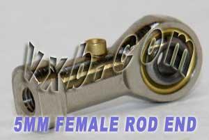 Female Rod End 5mm PHS5L Left hand Bearing
