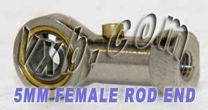Female Rod End 5mm PHS5L Left hand Bearing