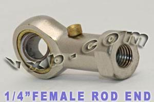 Female Rod End PHSB4 1/4 Right hand Ball Bearing