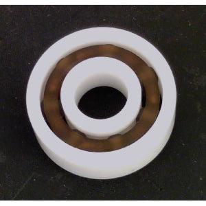 Fidget Hand Spinner Full Ceramic 608 Bearing: Si3N4 Balls, Nylon Cage 8x22x7mm