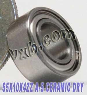 Fishing Hybrid Ceramic 5x10 Dry Bearing 5x10x4 Shielded ABEC-5 Quality