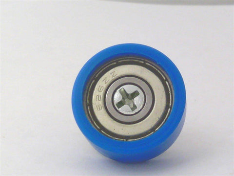 22mm Flat Nylon Ball Bearing - M6 Screw for sliding doors & windows