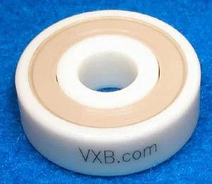 Full Ceramic Sealed Bearing 3/8x5/8x5/32 inch ZrO2 Bearing