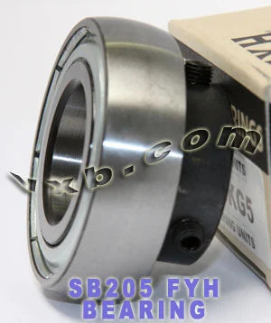 FYH Bearing 25mm Bore SB205 Axle Insert Ball Mounted Bearing