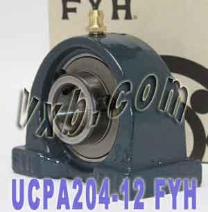 FYH Bearing UCPA204-12 3/4 Pillow Block Mounted Bearing